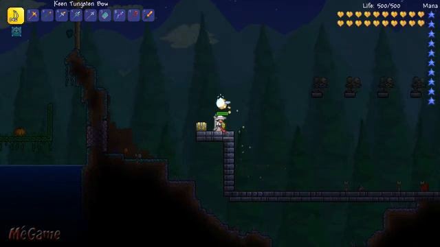 Terraria Weapon Guide: Tungsten Bow смотреть онлайн