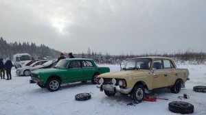 Тропикана 16.12.2023 Москвич Иж 412 Hakkapelita 10 ралли онборд