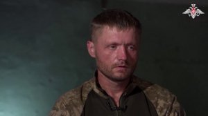 Пленный военнослужащий ВСУ Виктор Поплавский