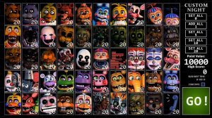 [ULTIMATE CUSTOM NIGHT] MENU MUSIC 10 Minutes FNAF | MPOMG