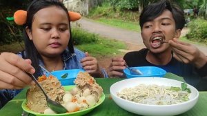 CHALLENGE MUKBANG 1 KG BAKSO CORONA BARENG SODARA?|| HAMPIR KETAHUAN CURANGNYA❗❗