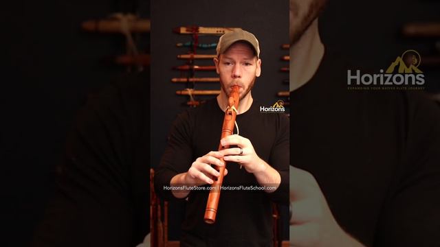 Revitalizing Eastern Cedar Rising Moon Flute by David O'Neal