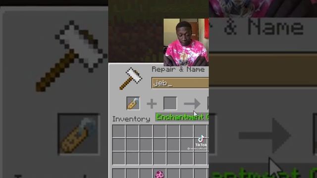 Как сделать аксолотля в майнкрафт цветным  TikTok