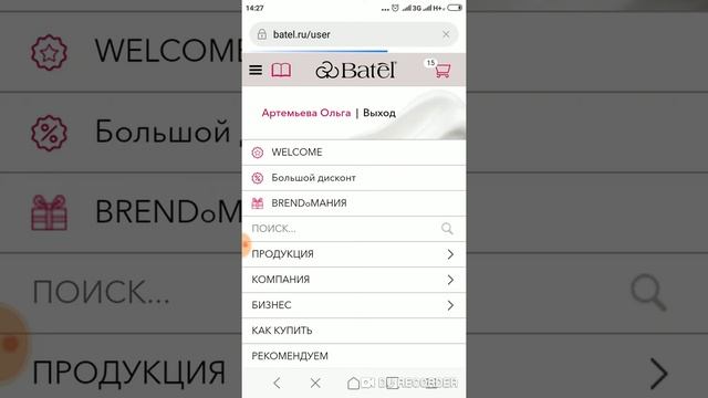 Как войти в личный кабинет Батэль