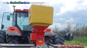 Technik plus Turbo Jet 8 на notill сеялке внесение противослизневых препаратов (гроза) микрогранулы