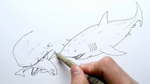 Livyatan vs Megalodon | How to Draw and Coloring Sea Battle