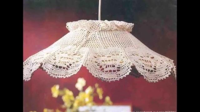 Потрясающие абажуры крючком своими руками. Красивые абажуры крючком смотреть онлайн
