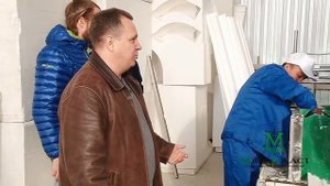 армирование фасадного декора из пенопласта