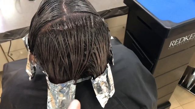 Как закрасить 100% седые волосы смотреть онлайн