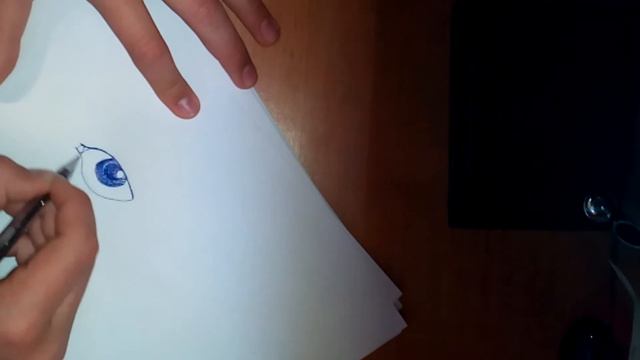 Как рисовать глаз ручкой смотреть онлайн
