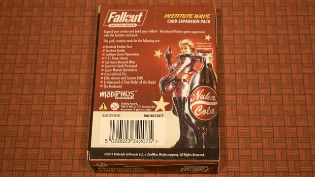 Fallout: Wasteland Warfare | The Institute Expansions | Unboxing смотреть онлайн