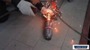 Замена гофры выхлопной системы на Hyundai Getz