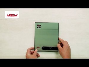 Распаковка кухонных весов / Unpacking of kitchen scales ARESA AR-4313