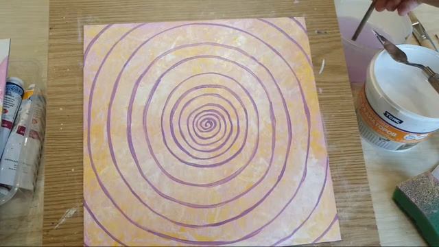 Рисуем акрилом мандалу!? смотреть онлайн