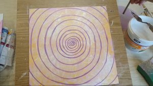 Рисуем акрилом мандалу!?