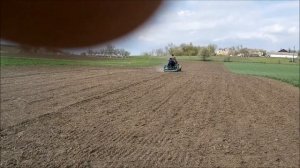 Дисковая сеялка для мотоблока. Посев гречихи