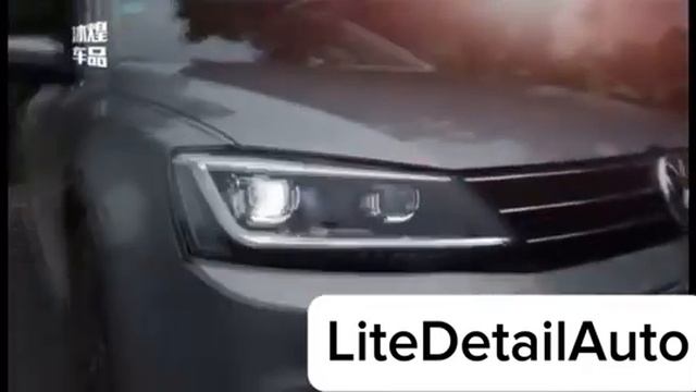 Jetta 6 фары Full led bi led ангельские глазки!!? смотреть онлайн