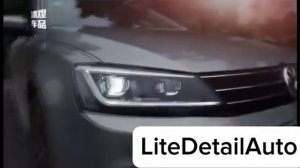 Jetta 6 фары Full led bi led ангельские глазки!!?