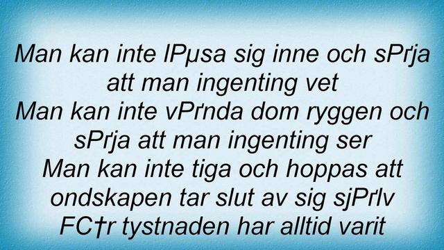 BjГ¶rn Afzelius - HГ¶g Tid Lyrics_1