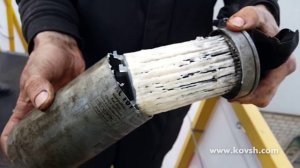 Запарафиненный топливный фильтр