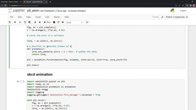 #Matplotlib #Python animated graphs, XKCD and XKCD animation, matplotlib tutorial