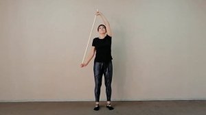 Утренняя зарядка с гимнастической палкой ❤