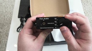 FOSI AUDIO / ФОНОКОРРЕКТОР РАСПАКОВКА