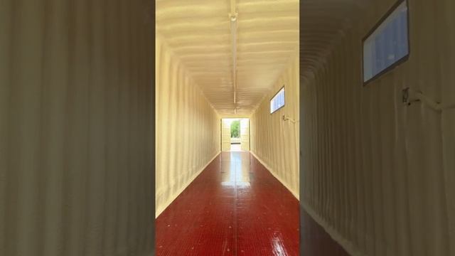 Shipping Container Spray Foam Video Go Green Insulation