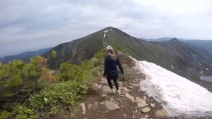 Восхождение на пик Черского, хребет Хамар-Дабан, июнь 2018