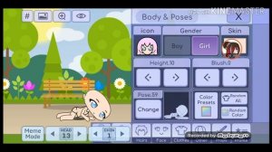 Как изменить голову в Gacha Life