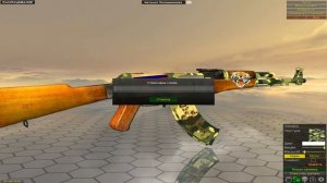 World of Guns:Разборка оружия Invention AK-47 (армейский)