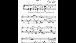 Heinrich Klassen, Musical sketch No. 1 / Музыкальный эскиз № 1