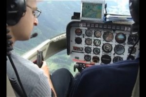 Bell 206 Flight in the Swiss Alps