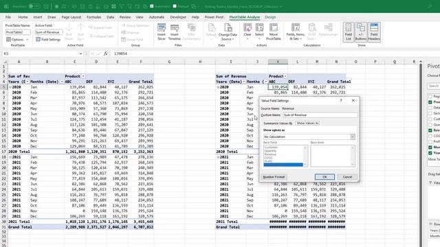 Excel Trick: How To Calculate YTD In A Pivot Table - Episode 2565