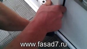 Капотосъемник для фасадного остекления