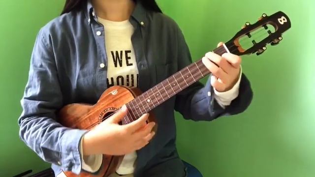 moon river brightsun 20T ukulele soild acacia koa wood смотреть онлайн