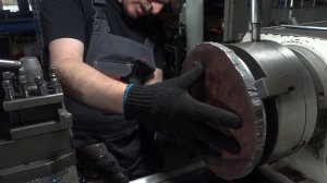 Новый токарный сериал. Черновая обработка фланца 3ч.