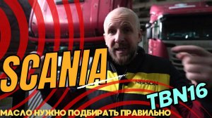 Контроль масла каждые 10000 на SCANIA. Масло NERSON.