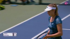 Johanna Konta vs. Elise Mertens | 2018 Mubadala Silicon Valley Classic Quarterfinals