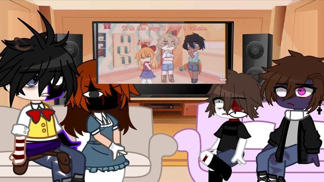 Afton family react to Elizabeth remake part 1 смотреть онлайн