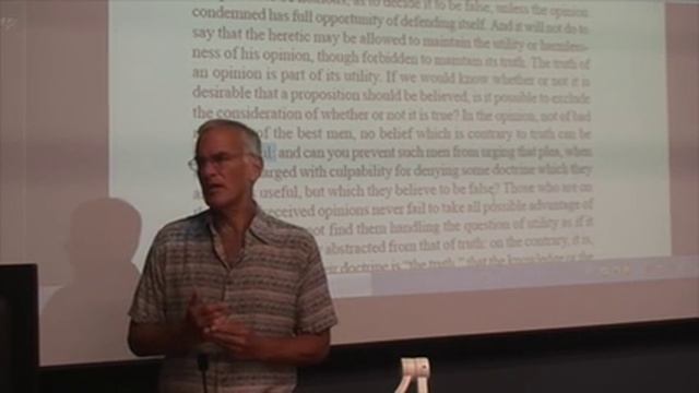 Norman Finkelstein - On J S  Mill's "On Liberty"