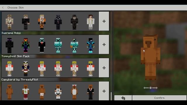 CAPYBARA MINECRAFT SKIN!?!? смотреть онлайн