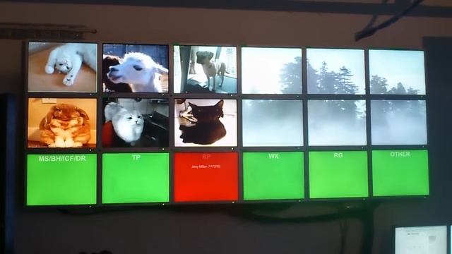 our 18 monitor wall with 3* firepro w600's смотреть онлайн