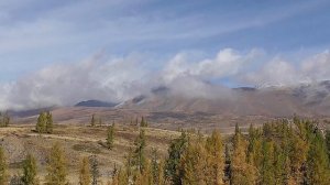 Футаж релакс Республика Алтай горы осень 2021 187