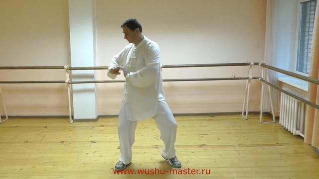 Тайцзицюань Ур 5 48ф тайцзи, цигун, ушу. Hunyuan Tai Chi 48 Forms Lesson 5 taiji wushu qigong