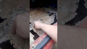 Ремонт днища авто клепками -1