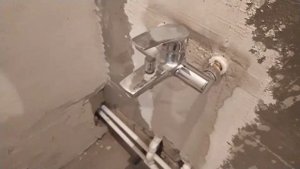 Монтаж ВОДОРОЗЕТКИ Для СМЕСИТЕЛЯ В Стену