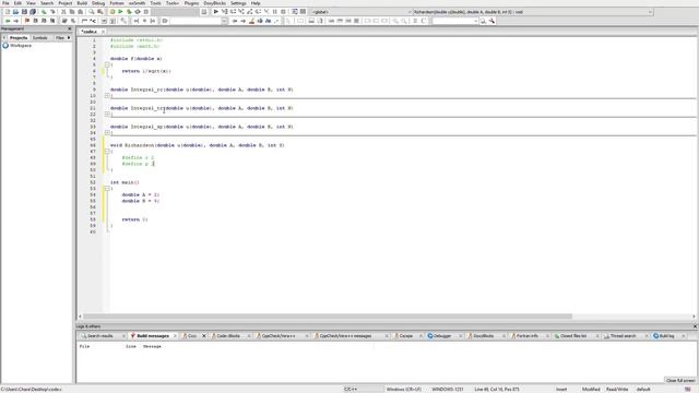 Численные методы - Занятие 5: Численное интегрирование (Часть вторая) смотреть онлайн