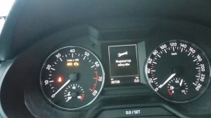 Как сбросить(обнулить) масляный(инспекционный) сервис на Шкоде Октавии А7