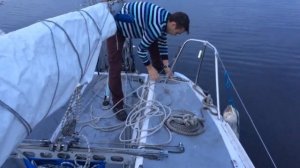 Как поставить спинакер